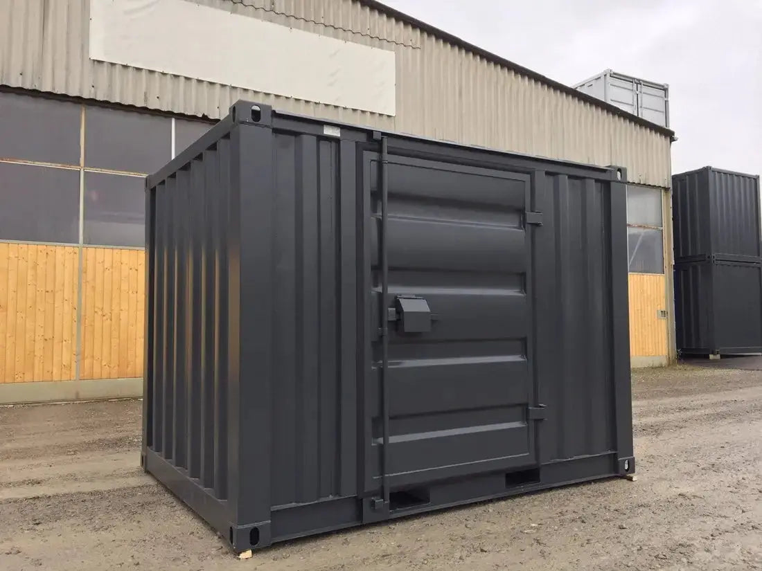 Conteneur de stockage 9 pieds avec porte latérale Mein Shop